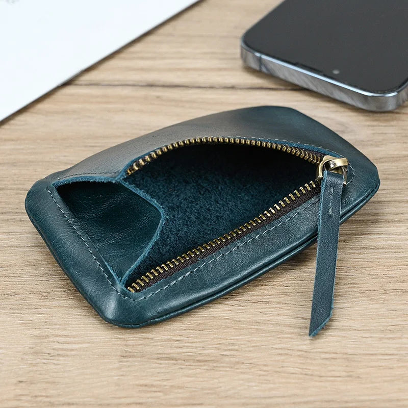 Porte-monnaie compact – Pochette en cuir élégante pour les essentiels du quotidien 🪙