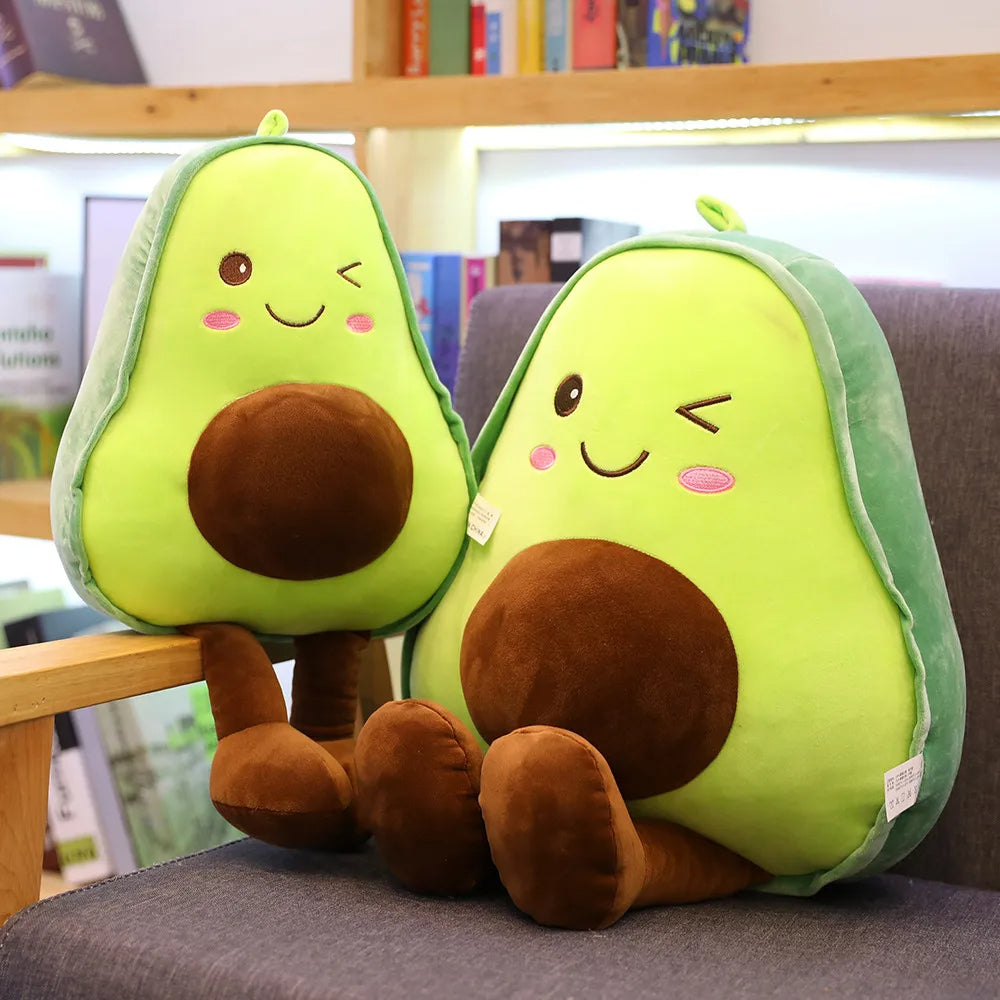 Adorabile pupazzo di peluche a forma di avocado: il compagno di coccole perfetto e il regalo perfetto!