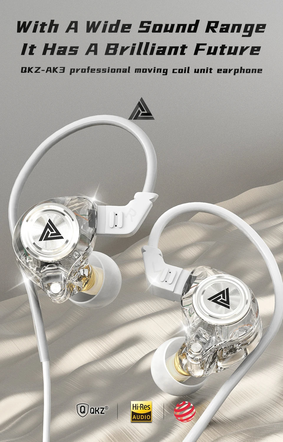 🎧 Auricolari Hi-Fi AK3 FiLe: suono cristallino con design straordinario 💎 