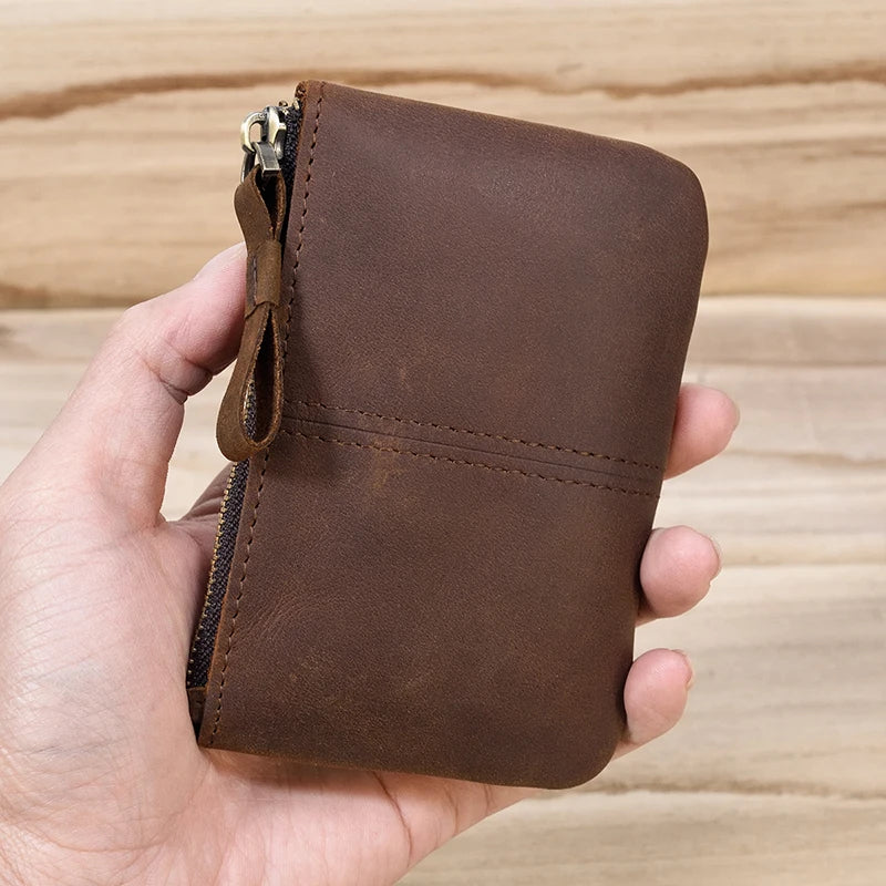 Porte-monnaie compact – Pochette en cuir élégante pour les essentiels du quotidien 🪙