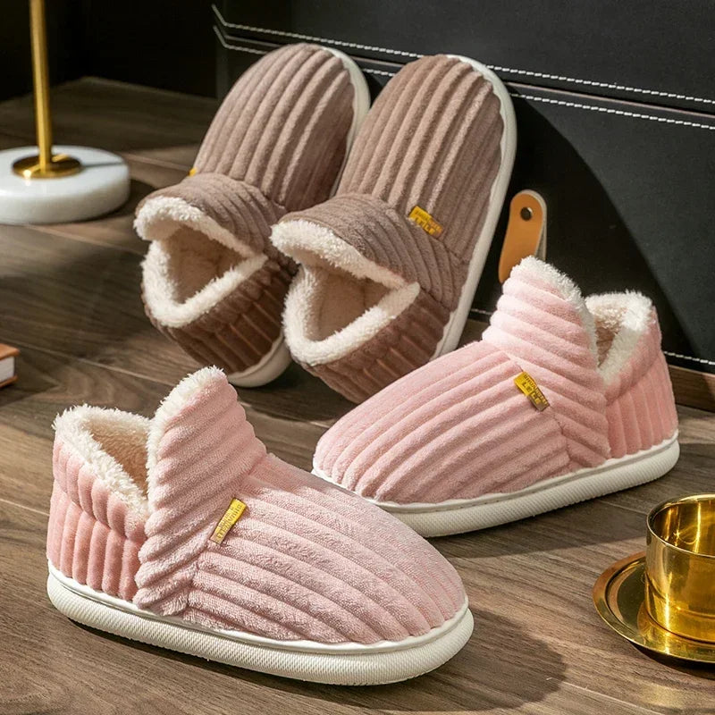 🌟 Calore accogliente: pantofole invernali in peluche per uomo e donna 🌟