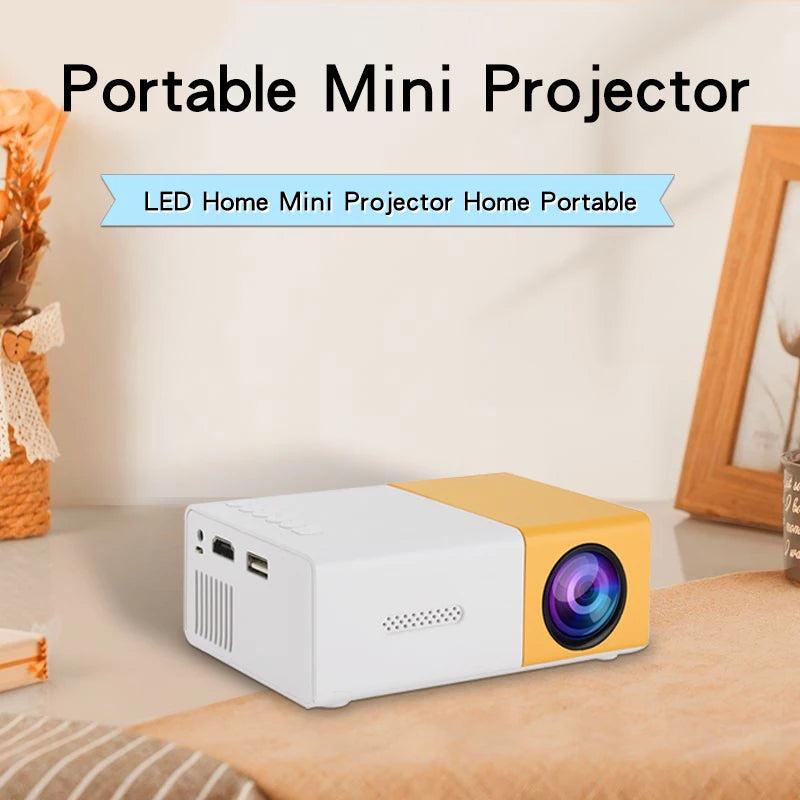 Mini projecteur portable pour la maison – Un divertissement de la taille d’une paume, où que vous soyez ! 🌟