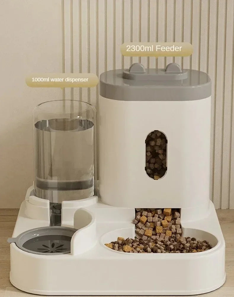 ✨🐾 SmartPet Auto Feeder & Water Dispenser - Keep Your Pets Happy and Hydrated! 🐾✨