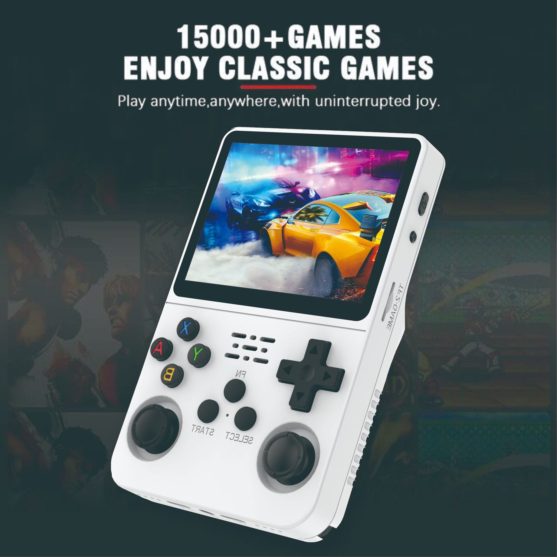 Console de jeu portable rétro R36S - Plus de 15 000 jeux classiques !