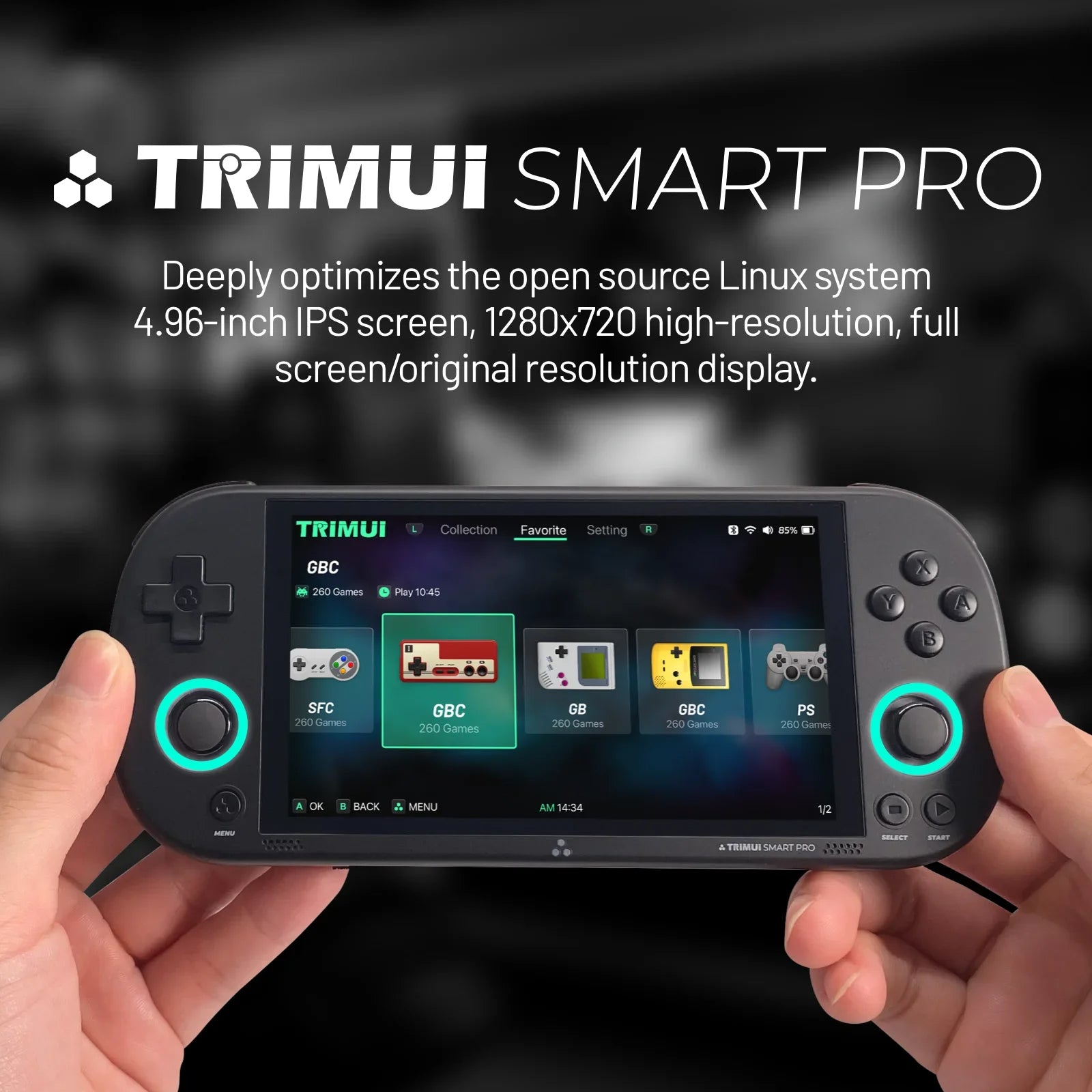 🎮 Console de jeu portable rétro Trimui Smart Pro : libérez la nostalgie ! 🎮