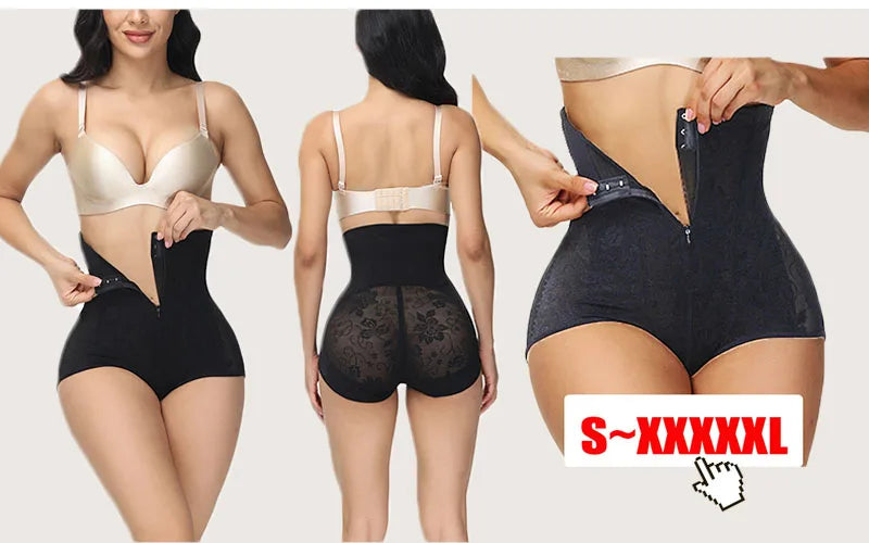 Ultimate High-Waist Lace Body Shaper: Enhance Your Curves & Confidence! 🌟