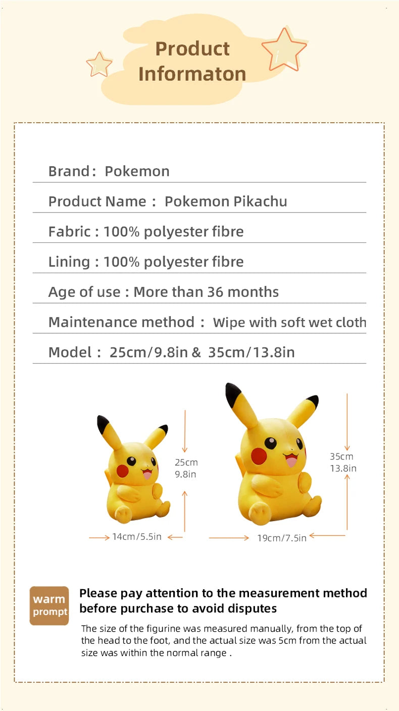 Peluche Pikachu perfetto: compagni morbidi e coccolosi per ogni fan dei Pokémon!