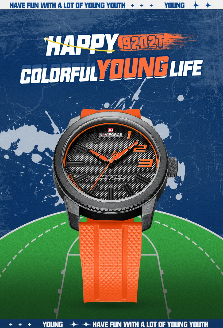 Orologio sportivo colorato NAVIFORCE