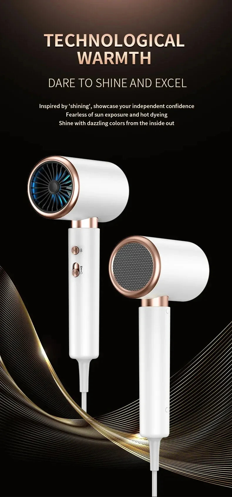 Xiaomi AirFlow 2000 Pro: asciugacapelli ad alta velocità con controllo intelligente della temperatura