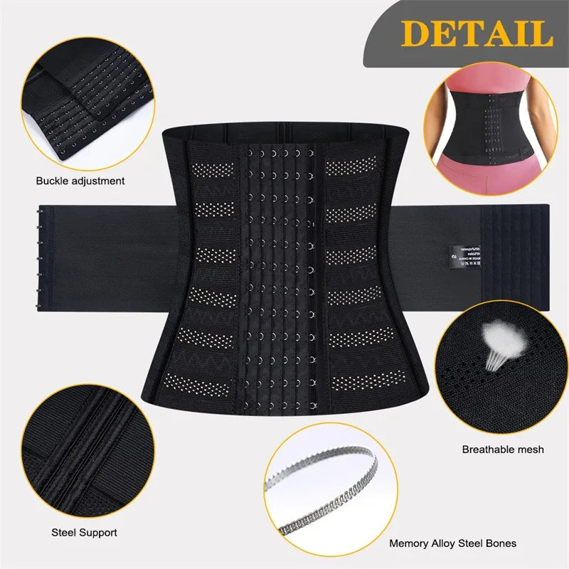 Ultimate Waist Trainer & Body Shaper: Double Tummy Control for a Slimmer, Confident You!" 💪👗