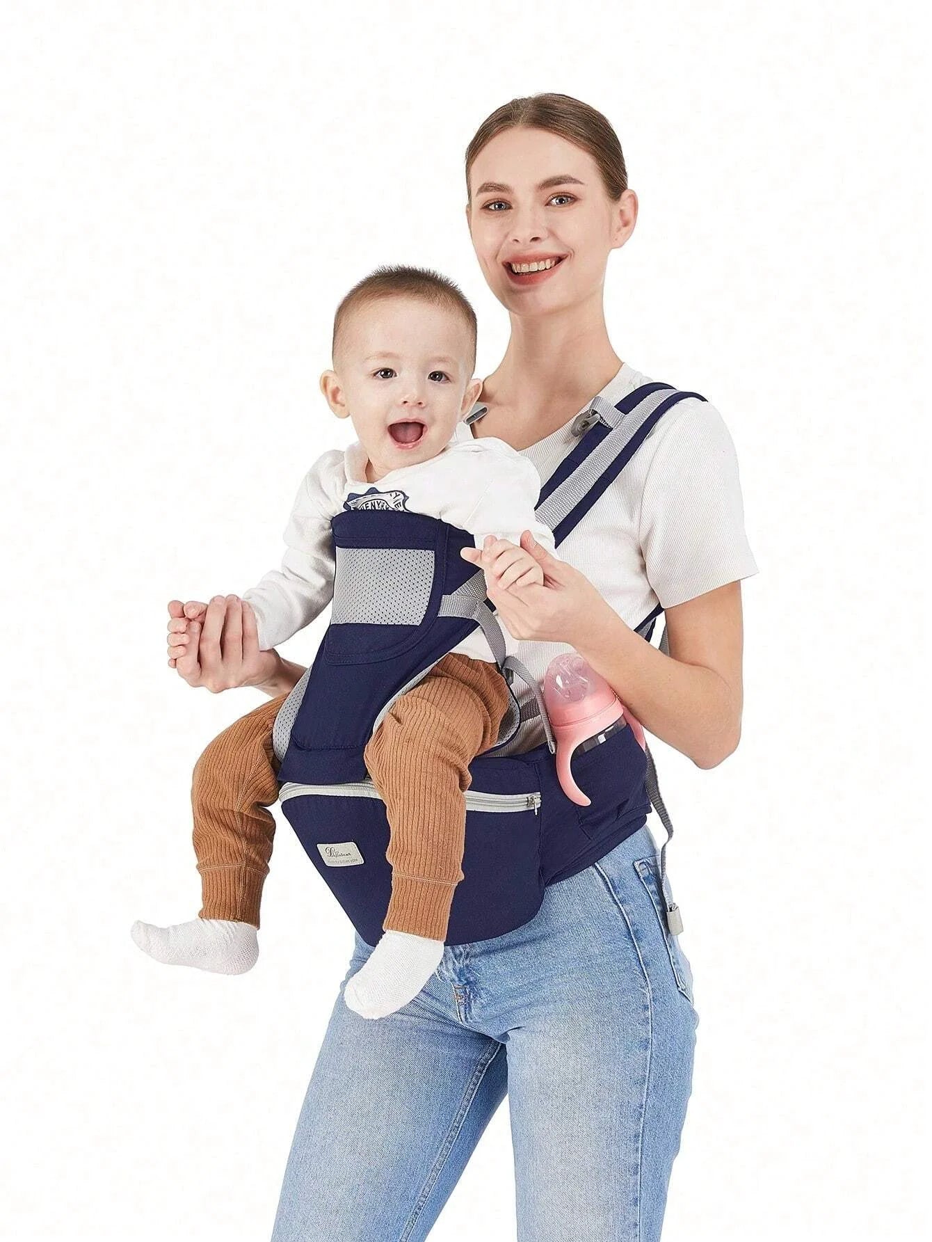 👶🏻Comfort First: marsupio ergonomico con seduta sui fianchi e design traspirante 🌟