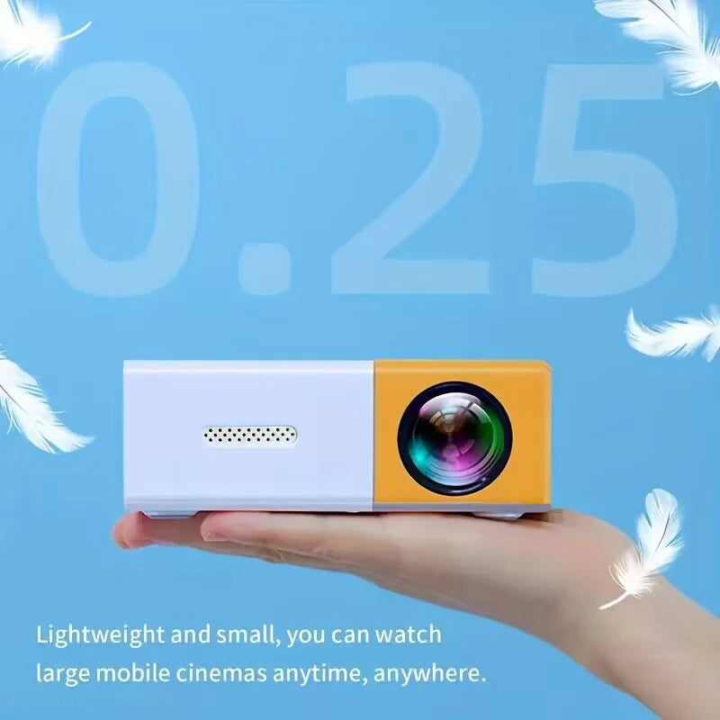 Mini projecteur portable pour la maison – Un divertissement de la taille d’une paume, où que vous soyez ! 🌟