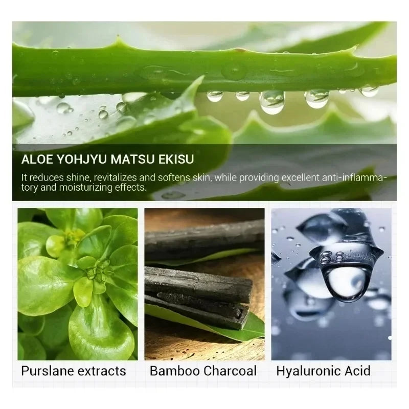 🌿 Strisce per i pori del naso all'aloe vera - Rimozione profonda dei punti neri 🌿