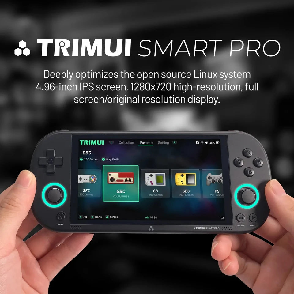 🎮 Trimui Smart Pro Retro Handheld Gaming Console: Unleash Nostalgia! 🎮