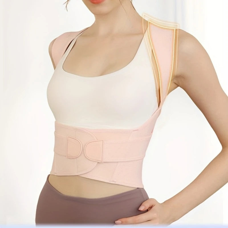 Correcteur de posture pour corset dorsal pour femmes et hommes :