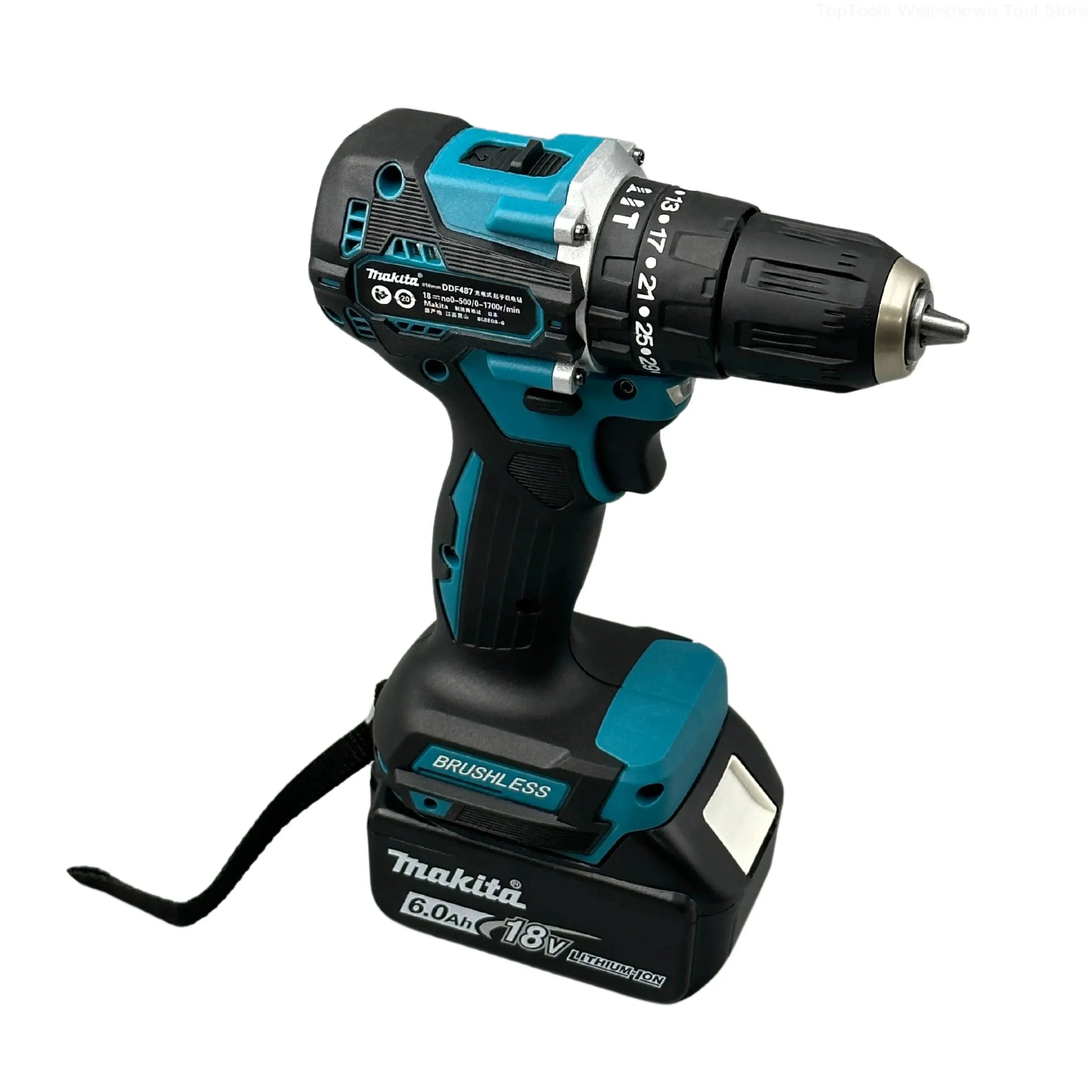 🔧 Perceuse sans fil sans balai Makita DDF487 - Puissance, précision, performances ! 🔧