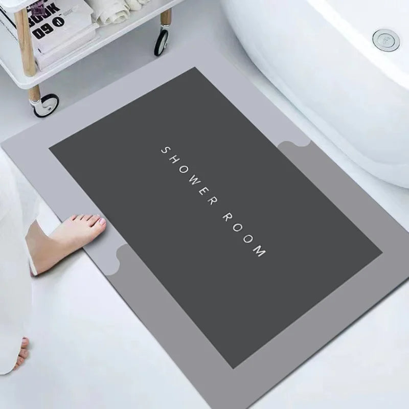 ✨ Super Absorbent Non-Slip Bath Mat for Ultimate Comfort & Style ✨