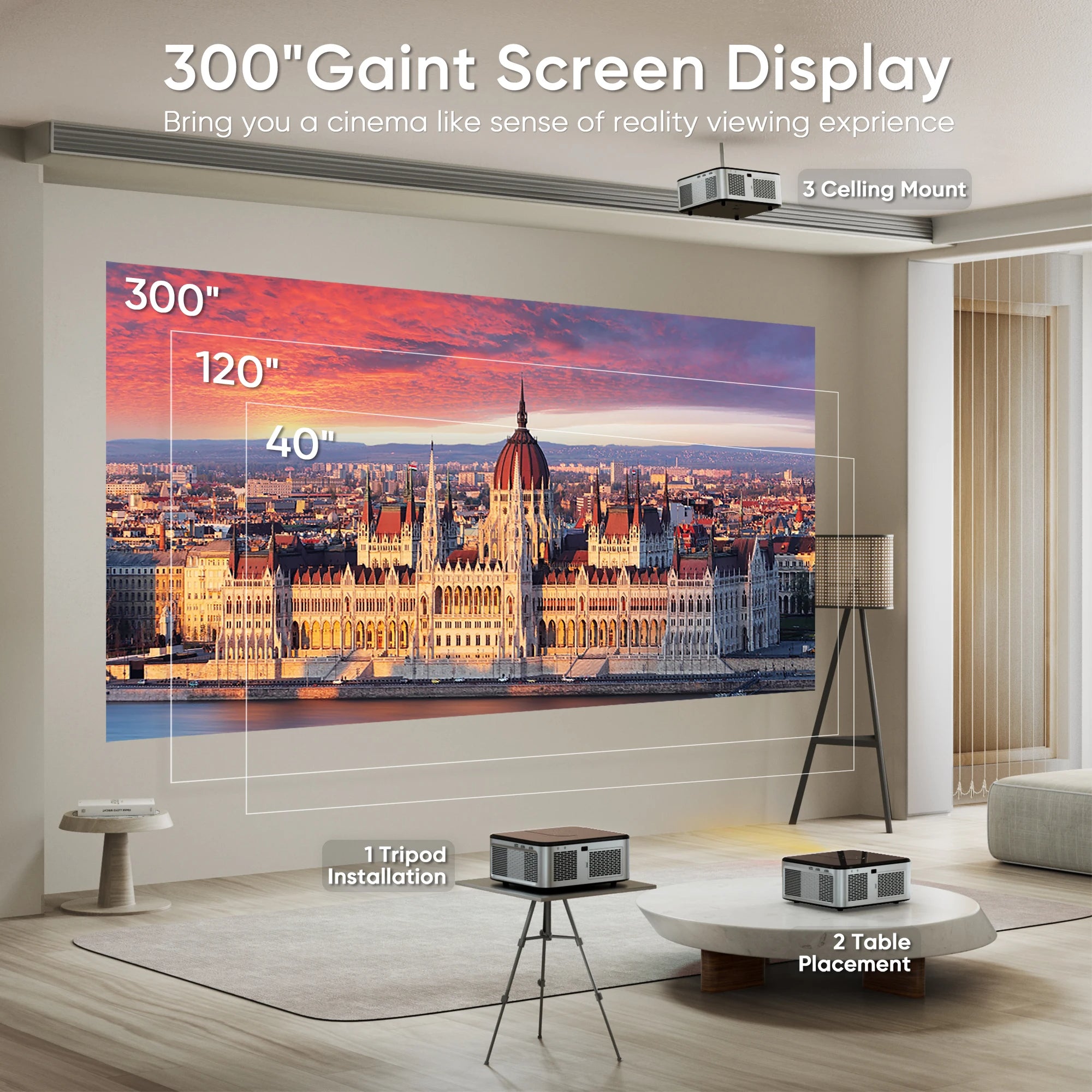 8K Android Projector – A Cinema Experience in Your Home 🎥🍿