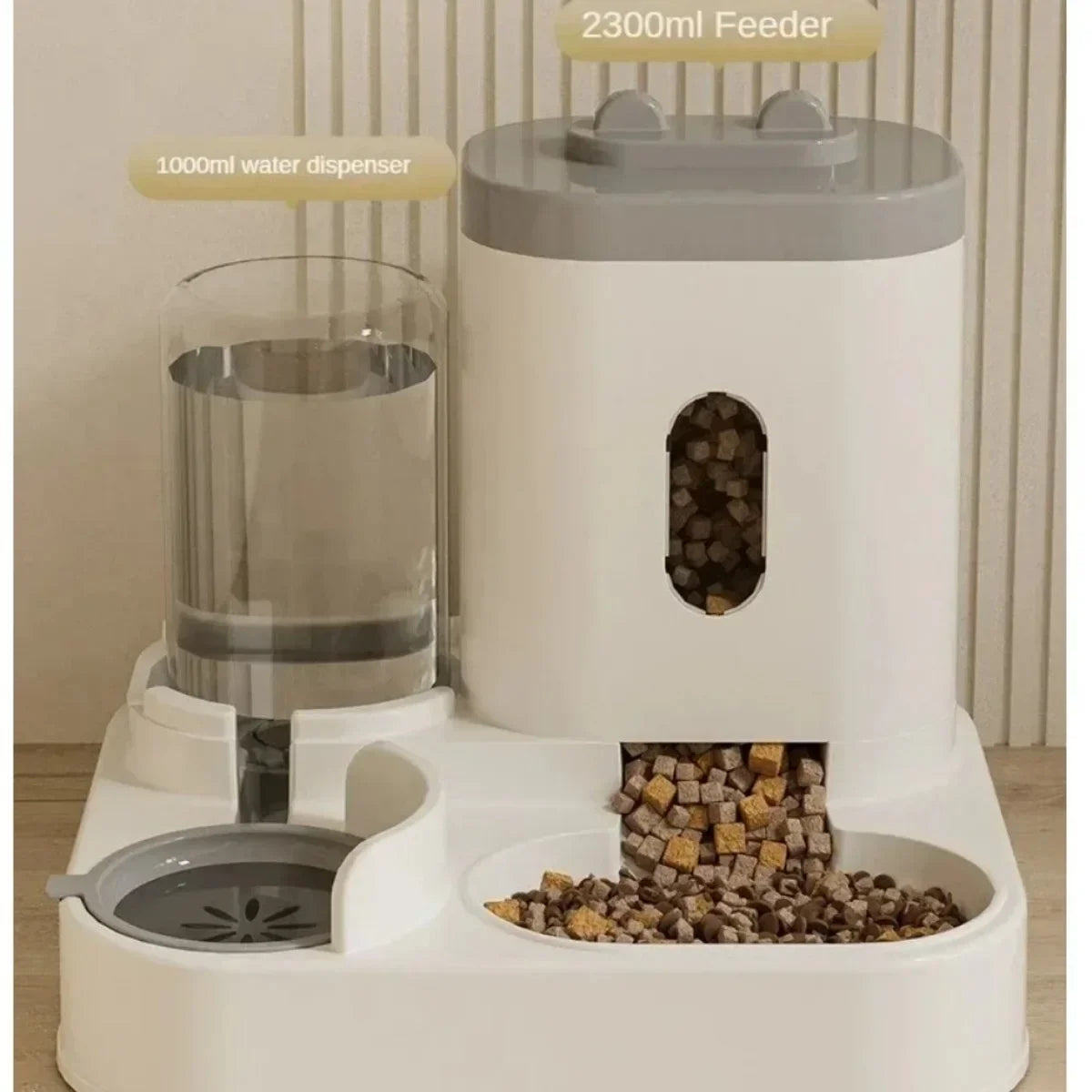 ✨🐾 SmartPet Auto Feeder & Water Dispenser - Keep Your Pets Happy and Hydrated! 🐾✨