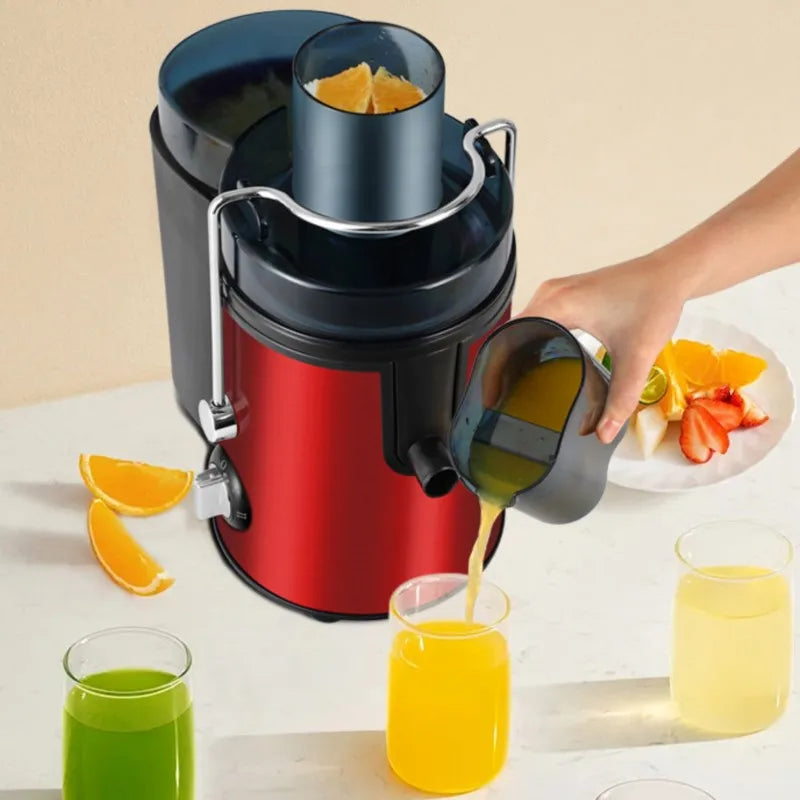 Centrifugeuse à large ouverture haute performance 🍊🍎🥕 - Extrayez sans effort du jus frais avec précision et rapidité !