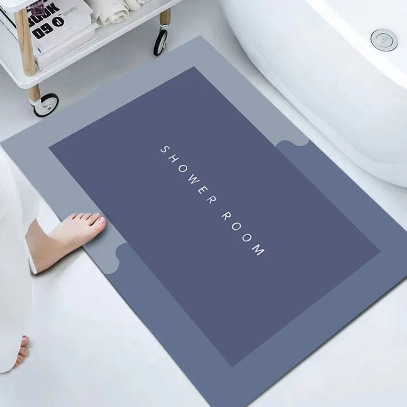 ✨ Super Absorbent Non-Slip Bath Mat for Ultimate Comfort & Style ✨