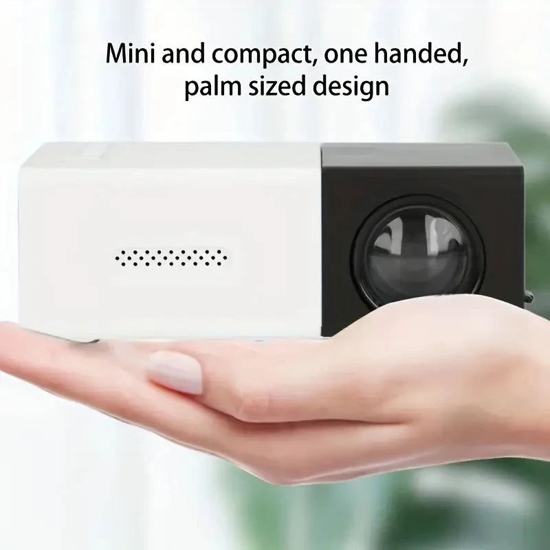 Mini projecteur portable pour la maison – Un divertissement de la taille d’une paume, où que vous soyez ! 🌟