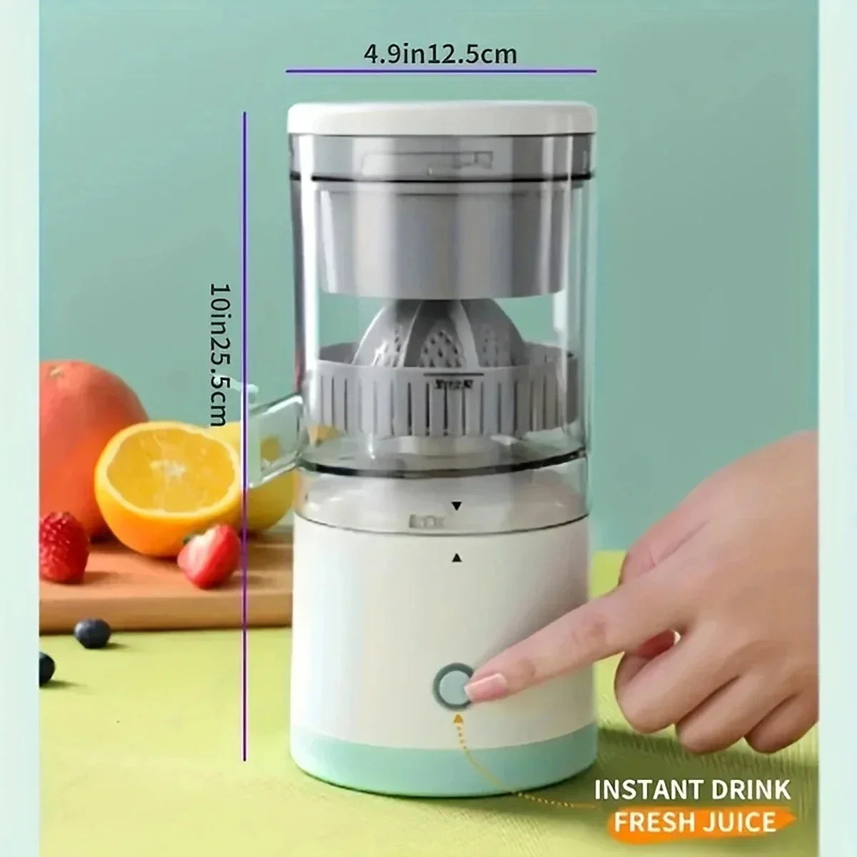 Presse-agrumes automatique USB portable – Jus frais à tout moment, n’importe où 🍊