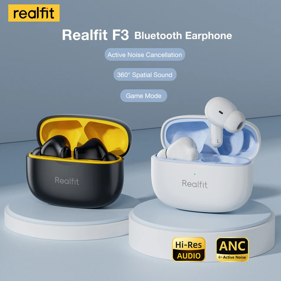 Auricolari Bluetooth ANC Realfit F3 🎧