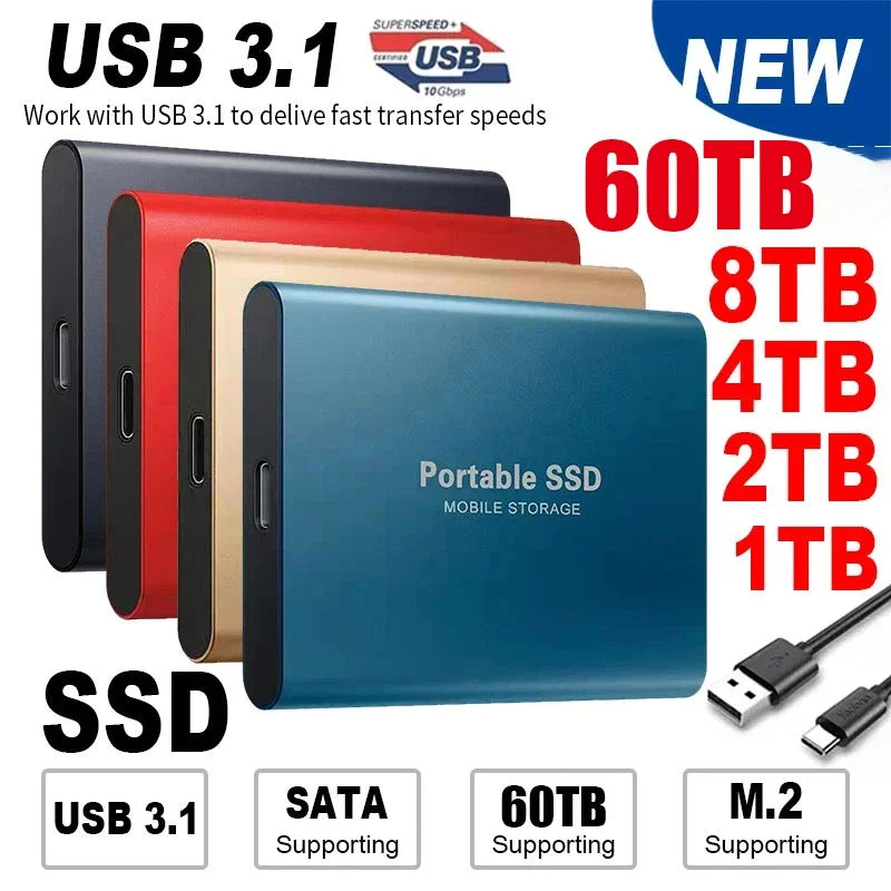 SSD portable pour un stockage efficace et sécurisé 💾