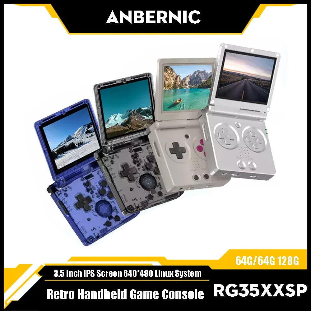 🌟Console de jeu portable rétro pliable RG35XXSP 🌟