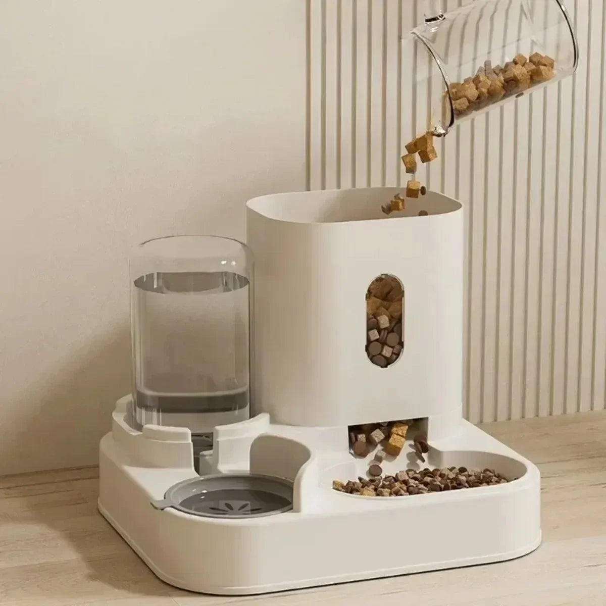 ✨🐾 SmartPet Auto Feeder & Water Dispenser - Keep Your Pets Happy and Hydrated! 🐾✨