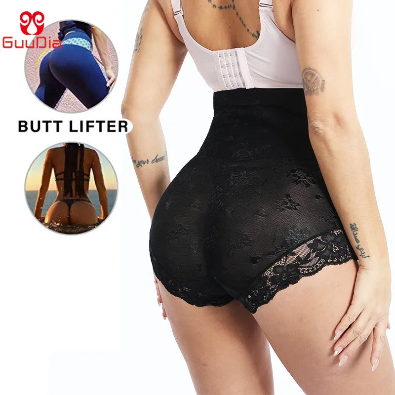 Ultimate High-Waist Lace Body Shaper: Enhance Your Curves & Confidence! 🌟