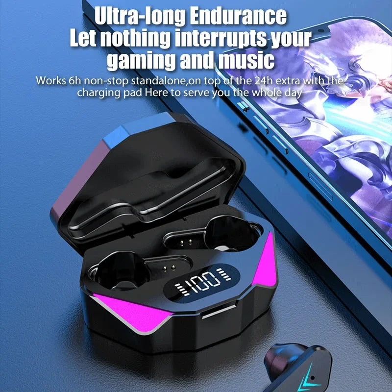 🎮 TWS Gaming Earbuds X15 – Scatena la tua potenza di gioco