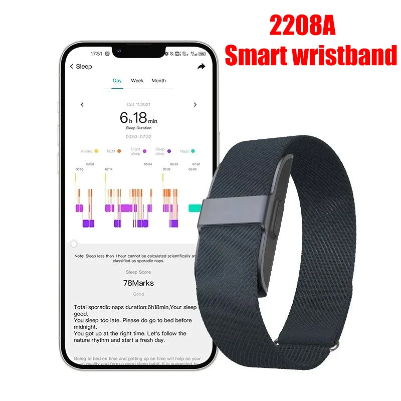 VitaPulse Pro : Bracelet de santé intelligent biométrique pour une surveillance complète de la forme physique et du bien-être