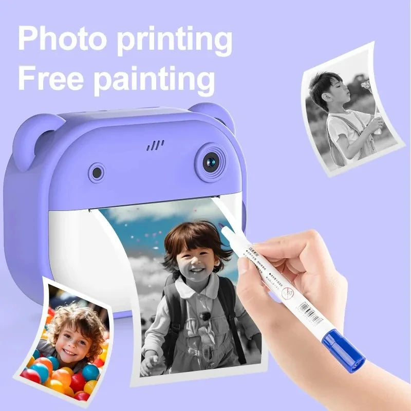 Snap &amp; Print Buddy : Appareil photo numérique à impression instantanée pour enfants