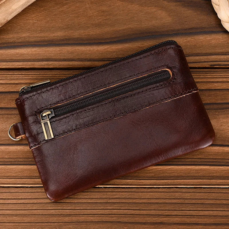 Porte-monnaie compact – Pochette en cuir élégante pour les essentiels du quotidien 🪙