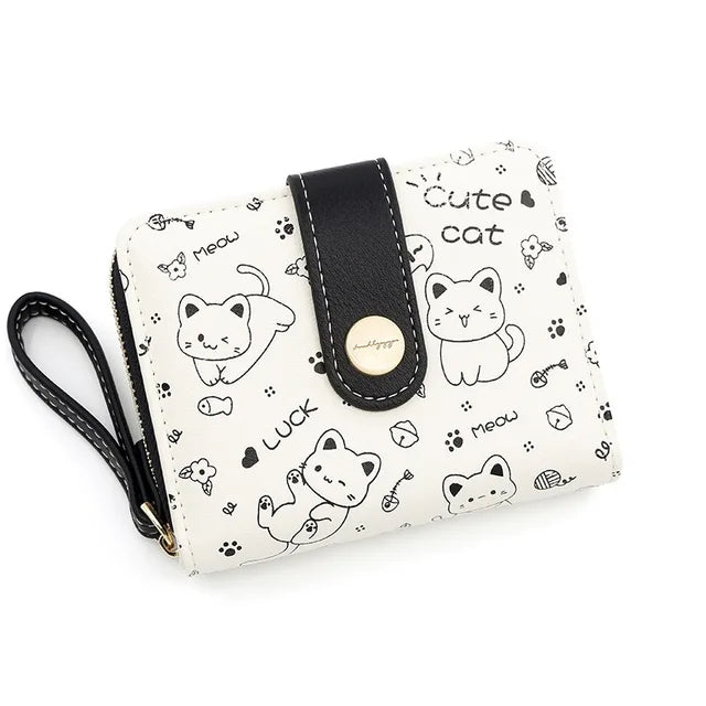 Cute Cat Wallet – Stylish & Functional!" 😺🎀