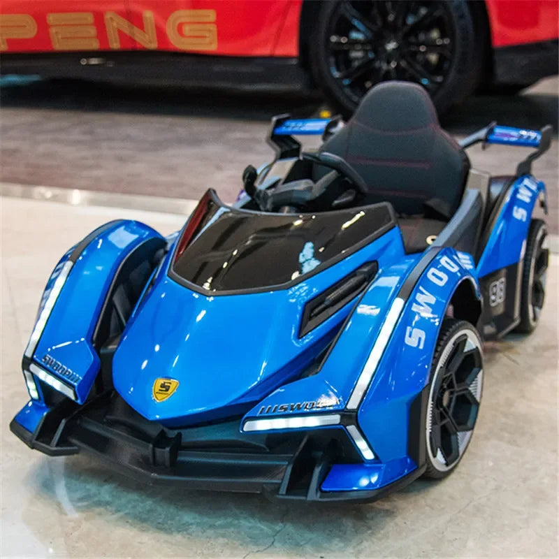 Ultimate Fun Ride: Electric 4WD Kids' Car with Remote & Bluetooth Music 🎶