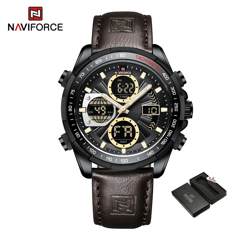 Le luxe rencontre l'aventure : montre de sport chronographe pour homme NAVIFORCE ⌚️💥