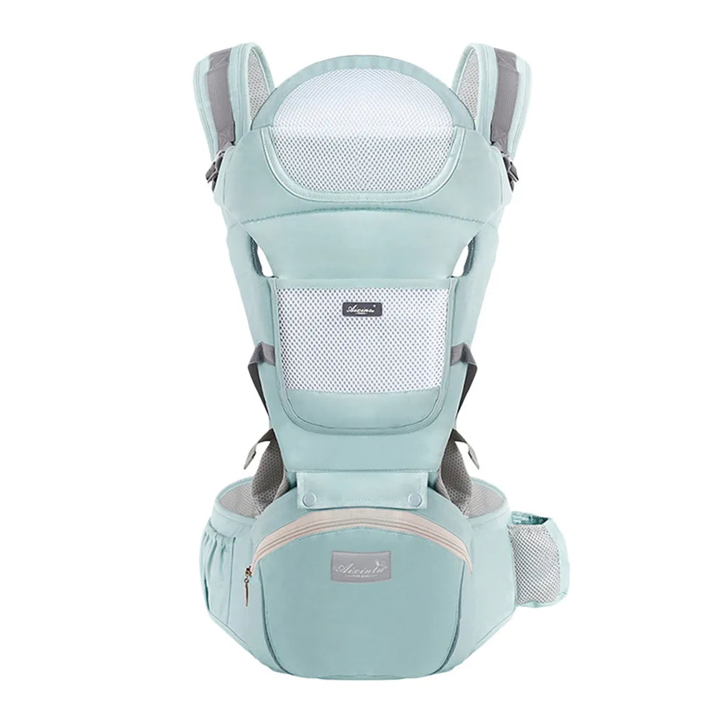 👶 Marsupio ergonomico con seduta sui fianchi: comfort per il bambino e i genitori ❤️ 