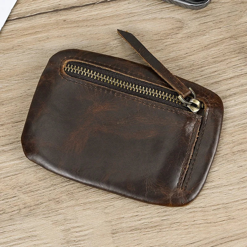 Porte-monnaie compact – Pochette en cuir élégante pour les essentiels du quotidien 🪙