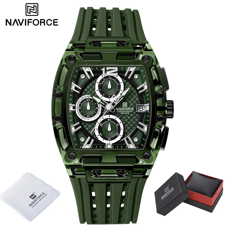 ⌚ Cronografo sportivo premium NAVIFORCE: capolavoro di livello militare