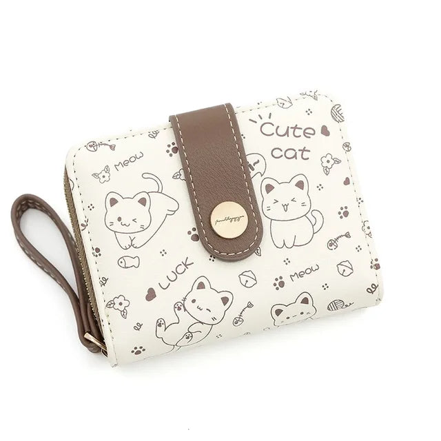 Cute Cat Wallet – Stylish & Functional!" 😺🎀