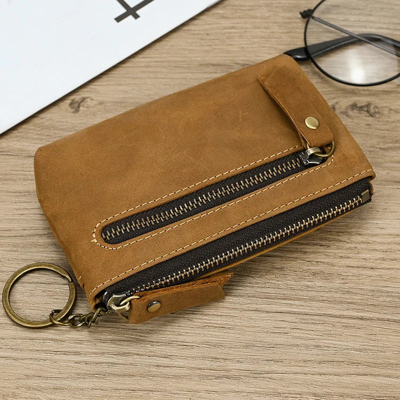 Porte-monnaie compact – Pochette en cuir élégante pour les essentiels du quotidien 🪙