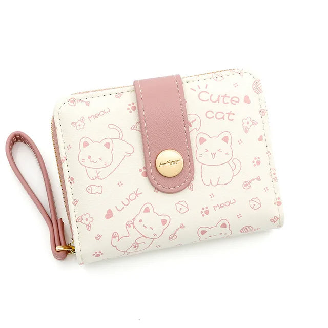 Cute Cat Wallet – Stylish & Functional!" 😺🎀