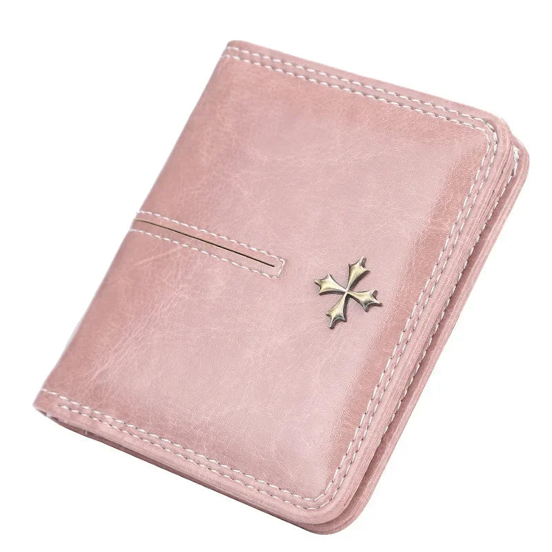 🌟 Elegance Meets Functionality – Stylish Women's PU Leather Coin Purse with Keychain Accent