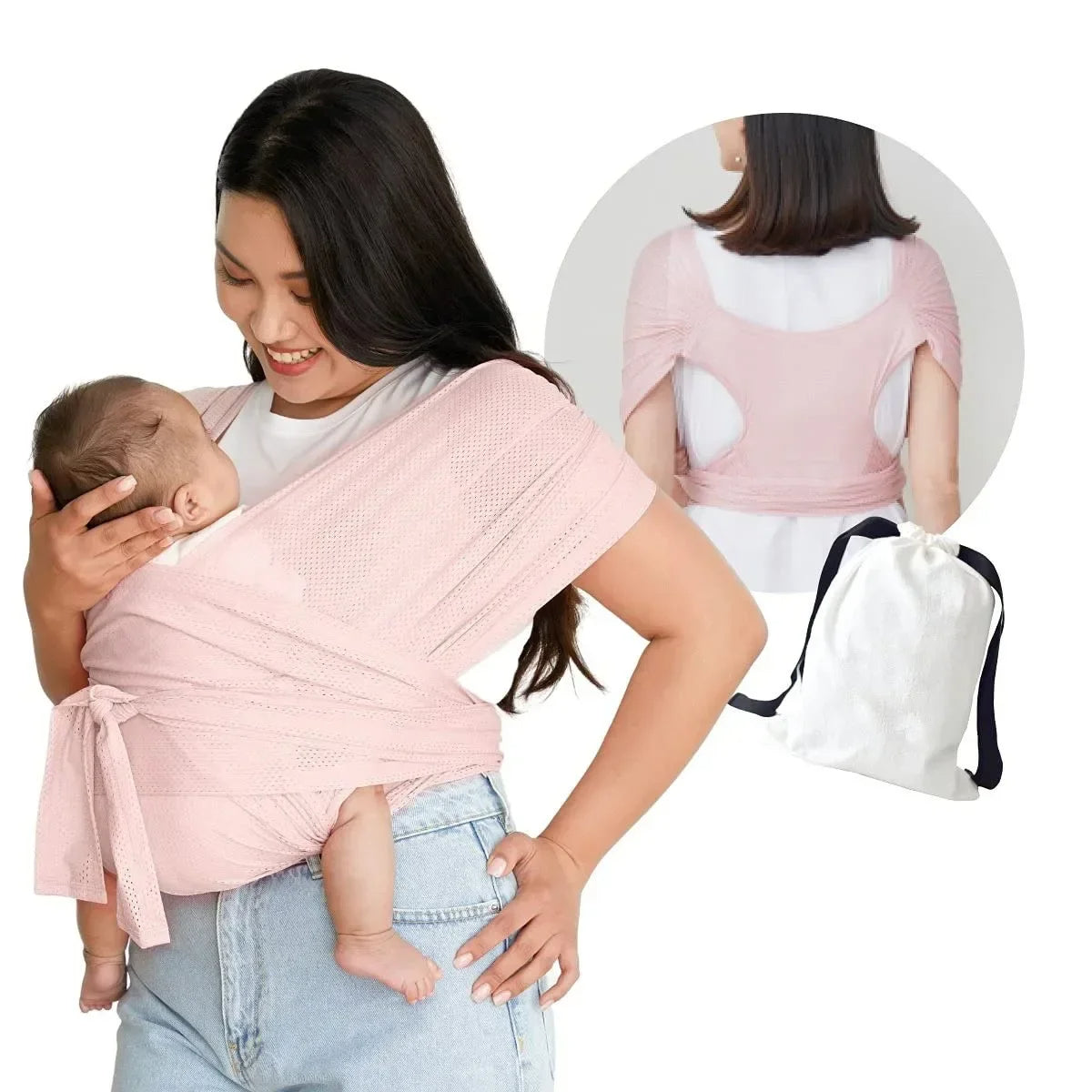 🌸 Comfort Meets Convenience: The Ergonomic Baby Carrier Wrap 🌸