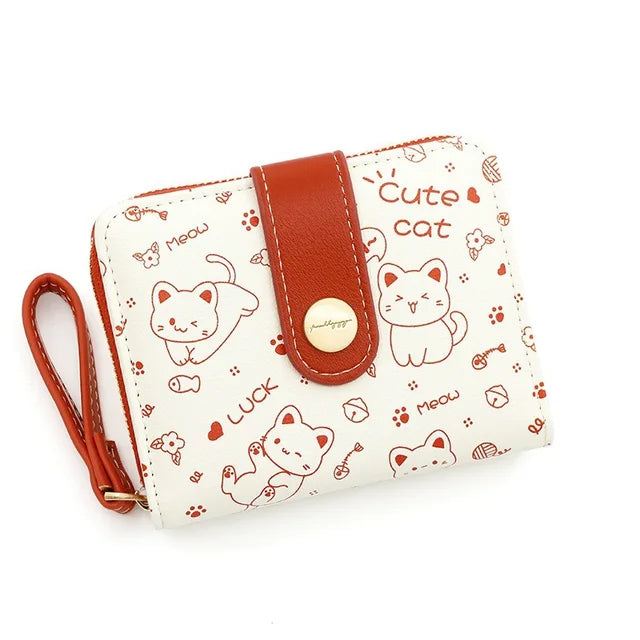 Cute Cat Wallet – Stylish & Functional!" 😺🎀