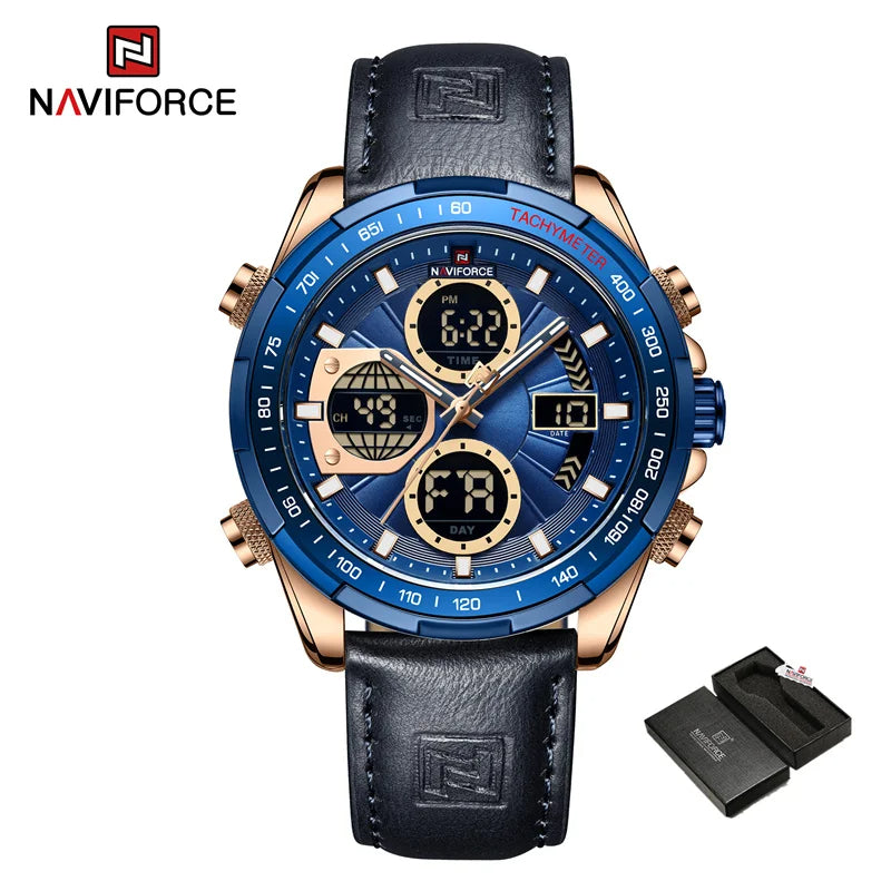 Le luxe rencontre l'aventure : montre de sport chronographe pour homme NAVIFORCE ⌚️💥